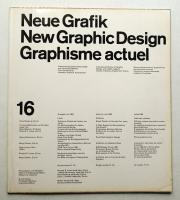 Neue Grafik 16号 (1963年7月) Internationale Zeitschrift für Grafik und verwandte Gebiete
