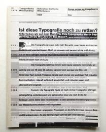 Typografische Monatsblätter TM ; Schweizer Grafische Mitteilungen SGM ; Revue suisse de l'imprimerie RSI Nr. 12 1976