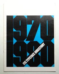 ITC TYPEFACE DIRECTORY 1970 1980