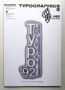 Typographics"TEE" No.142 (1992年8月)
