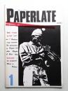 PAPERLATE 1号 (1983年3月)