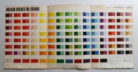 HOLBEIN : COLOR CHART OF HOLBEIN ARTISTS' OIL COLORS
