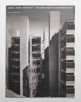 Louis I. Kahn, Architect: Richards Medical Research Building, Museum of Modern Art Bulletin, Volume 28, Number 1