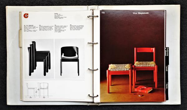 Cassina ＜カッシーナ社カタログ 1970年＞ | ¥54,000 - 日本の古本屋