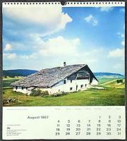 Geigy Wandkalender 1957 ＜ガイギー社 カレンダー＞