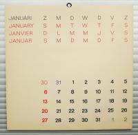 Kalender 1963 ＜カレンダー＞