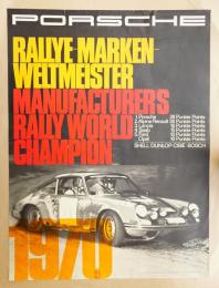 PORSCHE MANUFACTURER'S WORLD CHAMPION 1970