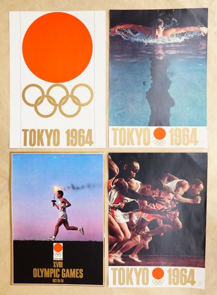 世界各国 オリンピックポスター集 付・開催国の記念切手一覧(デザイン 