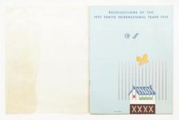 RECOLLECTIONS OF THE 1957 TOKYO INTERNATIONAL TRADE FAIR
