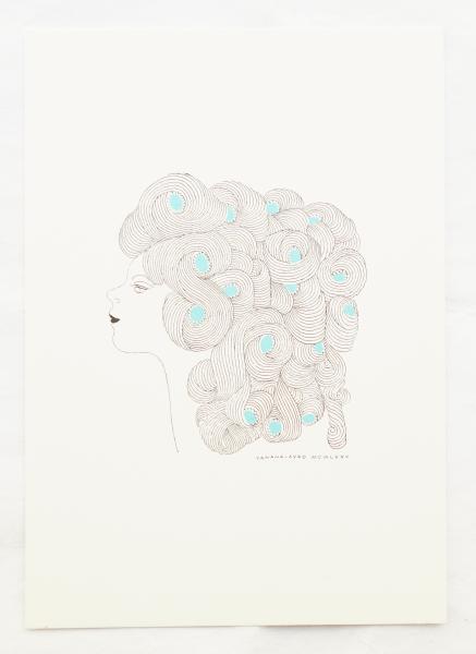 山名文夫作品集 Yamana Ayao AYAO YAMANA POST CARD(イラストレーション : 山名文夫) / 古本、中古