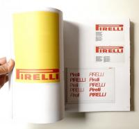 Pirelli advertising with a capital P