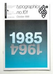 Typographics"TEE" No.101 (1988年10月)