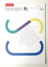 Typographics"TEE" No.244 (2006年4月)