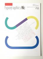 Typographics"TEE" No.244 (2006年4月)
