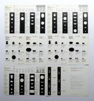 FORM 11350 COMPOSITION, FORM 13400 MODULATION, FORM 12500 VARIATION, KELCHSERVICE 2250 0 VARIATION (Tapio Wirkkala)