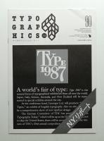 Typographics"TEE" No.90 (1987年11月)