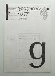 Typographics"TEE" No.97 (1988年6月)
