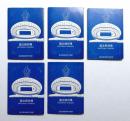 国立競技場 (NATIONAL STADIUM) #1 + #2 + #3 + #4 + #5 (5冊一括) ＜オリジナル・プリント(モノクロ)25枚綴込みあり (東京オリンピック関連資料)＞