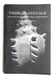 VISIBLE LANGUAGE Volume 5, Number 4, Autumn 1971