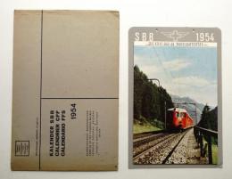 KALENDER SBB 1954