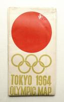 TOKYO 1964 OLYMPIC MAP