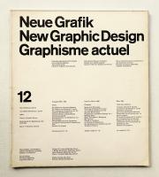 Neue Grafik 12号 (1962年3月) Internationale Zeitschrift für Grafik und verwandte Gebiete
