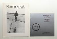 ナム・ジュン・パイクの展覧会パンフレット2点一括