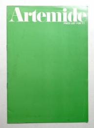 Artemide Price List For '77