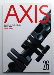 季刊デザイン誌 アクシス 第26号 1988年1月 特集 : デジタル・エフェクト