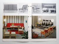 MØBLER TEGNET AF, MOBEL GEZEICHNET VON, FURNITURE DESIGNED BY BØRGE MOGENSEN