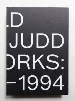 ARTWORKS 1970-1994 by Donald Judd
