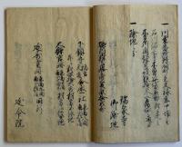 犬山并犬山城番組絵図添書
