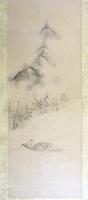 中林竹洞自画讃対幅（02の030）