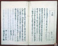 亜墨利加交易ニ就キ和蘭持渡横文字和解（01の243）