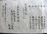 文禄元年朝鮮配陣ほか久松家文書（04の092）