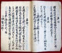 本朝国郡并名所産物集（04の099）