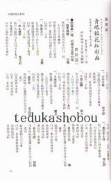 歌舞伎衣裳附帳