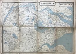 南京・上海地方詳細図　上海附近明細図