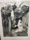 銅板画　「スパニッシュ・ハーレム」
