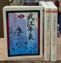 定本武江年表　全3冊揃い（ちくま学芸文庫）