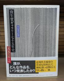 資生堂ギャラリー七十五年史 : 一九一九～一九九四