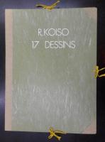 小磯良平デッサン集　R.KOISO17DESSINS　16枚セット(全17枚のうち「バレリーナ」欠)