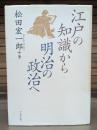 江戸の知識から明治の政治へ