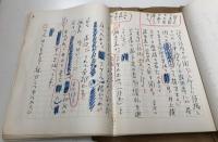 池波正太郎 脚本草稿 2点（鬼平犯科帳「狐火」 、「剣客商売」）・自筆画1枚・スチル写真3枚　計4点