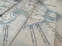 佐渡国 肉筆彩色絵図 「佐州ニモ可有之歟」