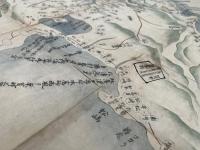 佐渡国 肉筆彩色絵図 「佐州ニモ可有之歟」