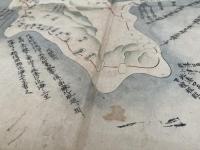 佐渡国 肉筆彩色絵図 「佐州ニモ可有之歟」