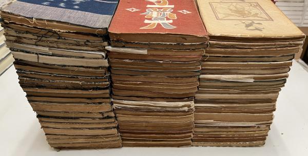 日本の漆芸1、2.3.4.6.五冊セット、昭和53年版中央公論社発売、 工芸 全120冊のうち65冊セット （第25、35、43～45、47～49、51