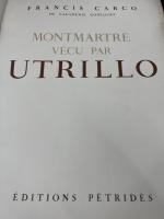 MONTMARTRE V〓CU PAR UTRILLO　（洋書）