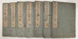 木曽路名所図会　全6巻7冊揃い